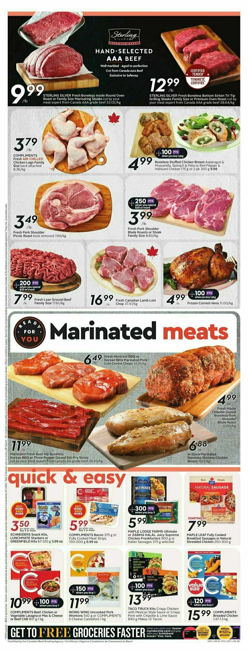 Safeway Flyer from March 6