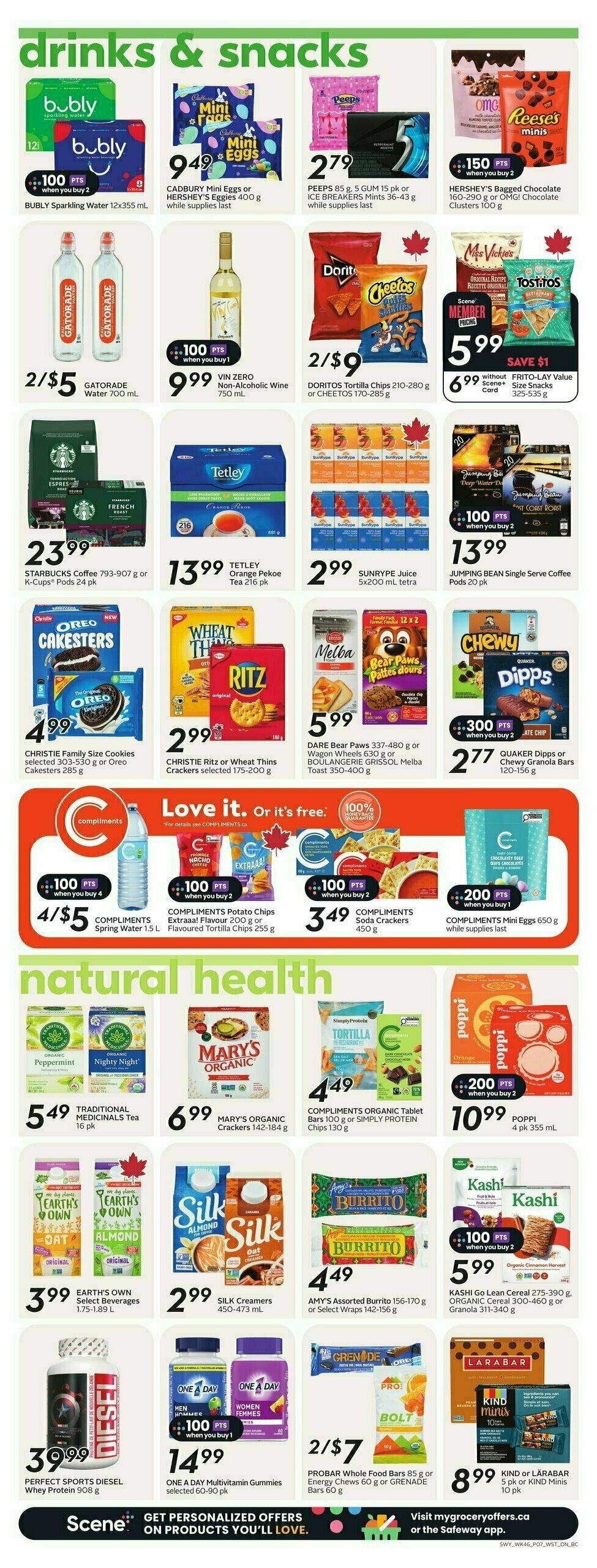 Safeway Flyer from March 13