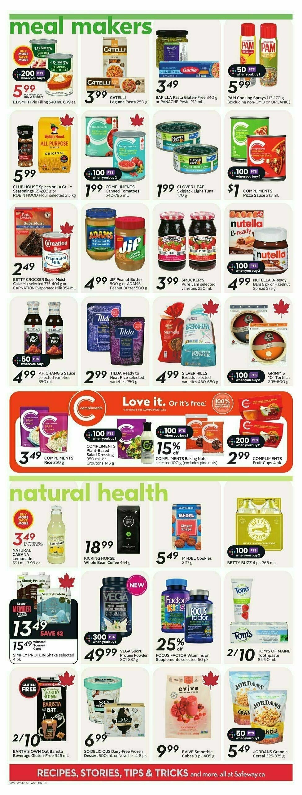Safeway Flyer from March 20
