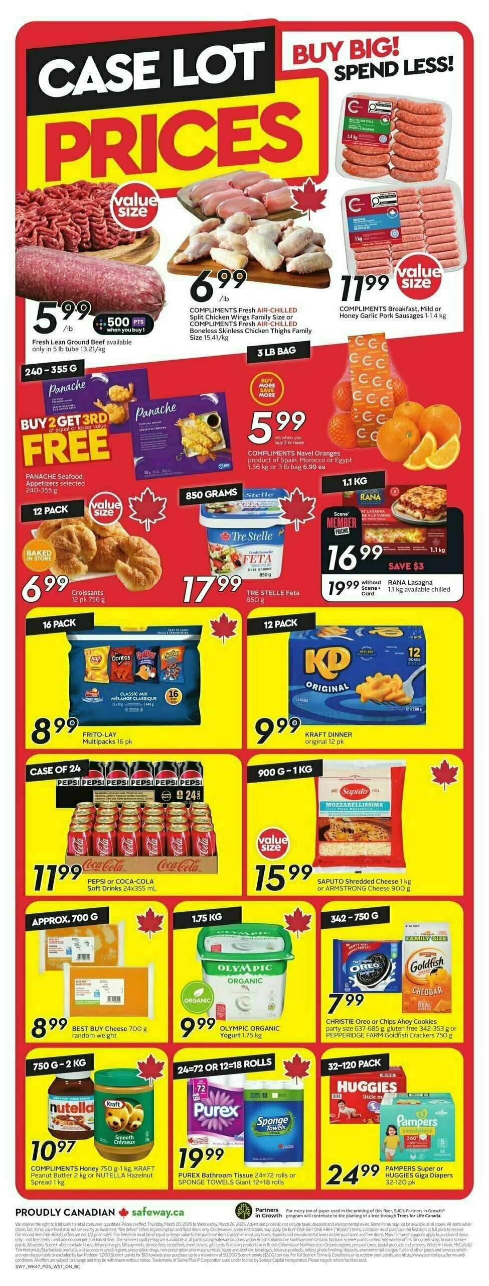 Safeway Flyer from March 20