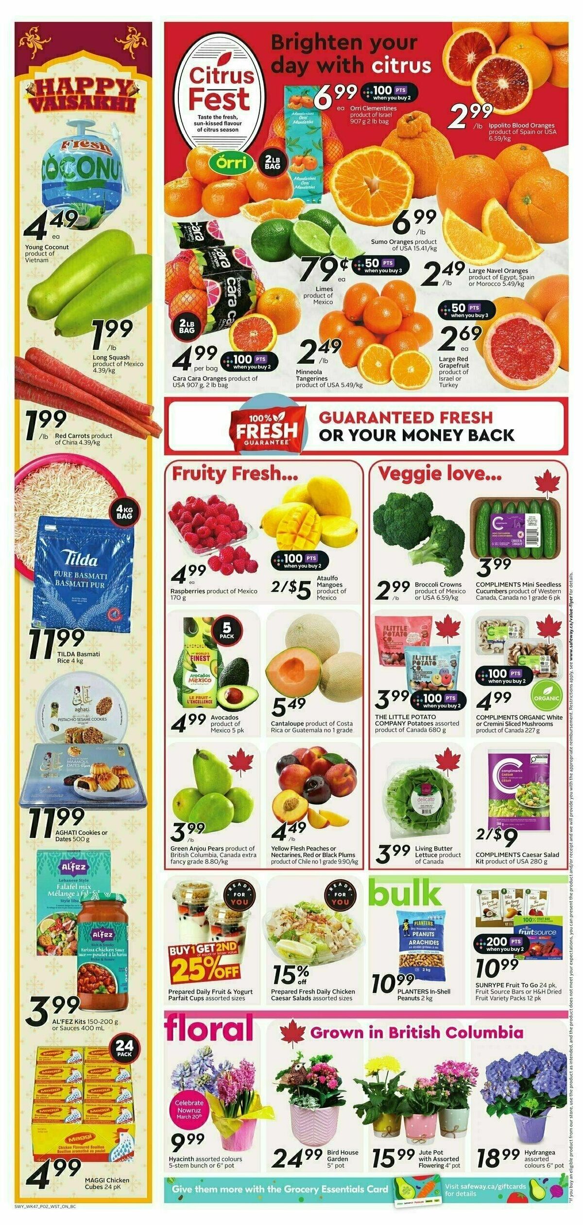 Safeway Flyer from March 20