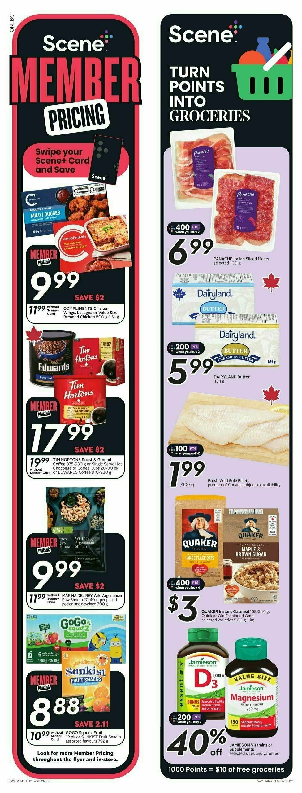 Safeway Flyer from March 20