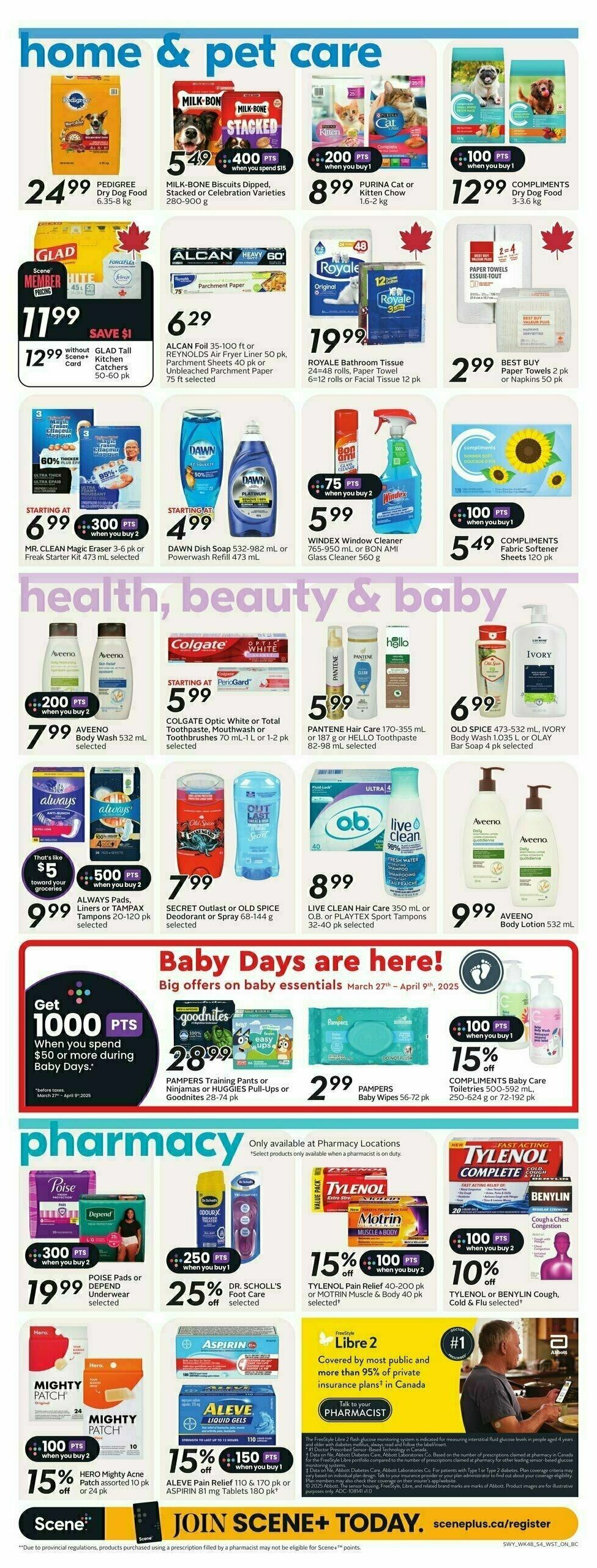 Safeway Flyer from March 27