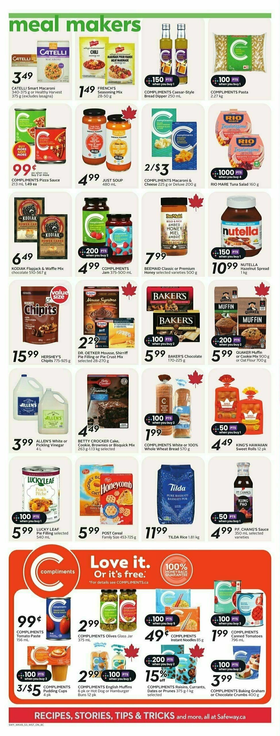 Safeway Flyer from April 3