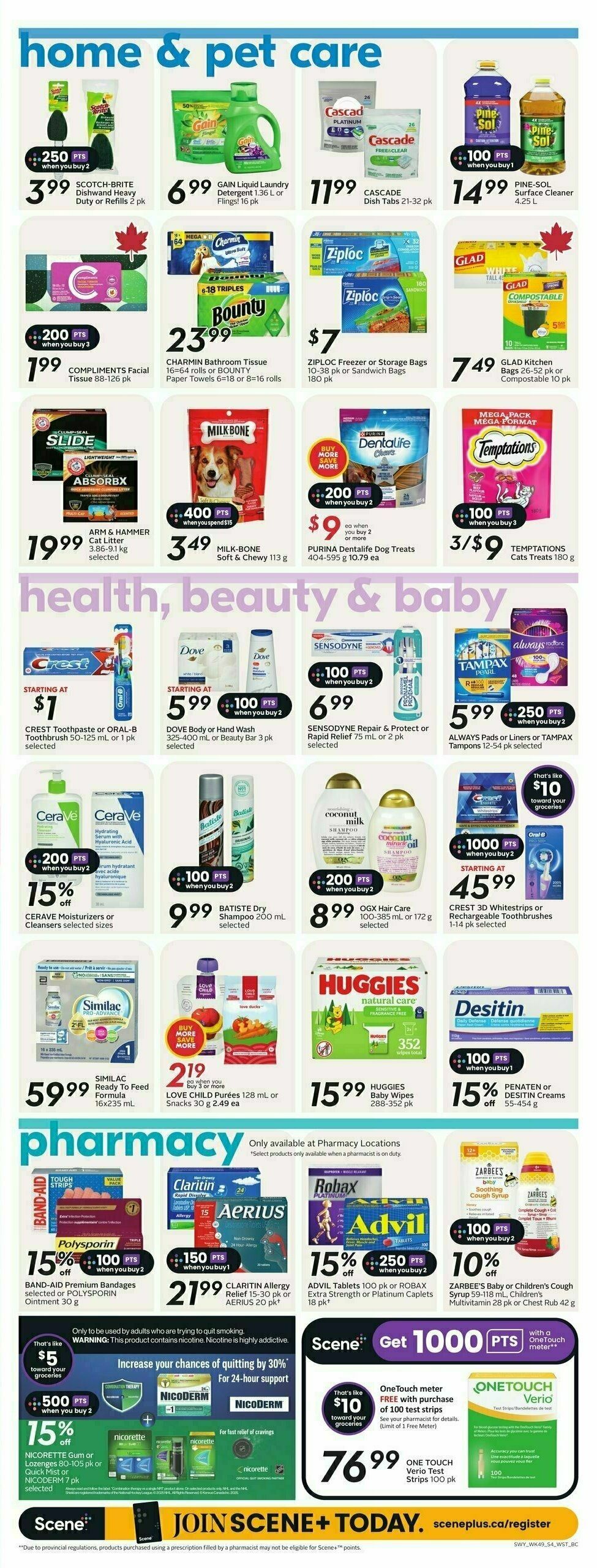 Safeway Flyer from April 3