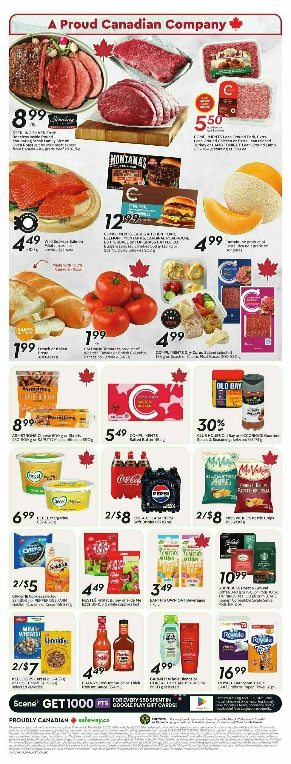 Safeway Flyer from April 3