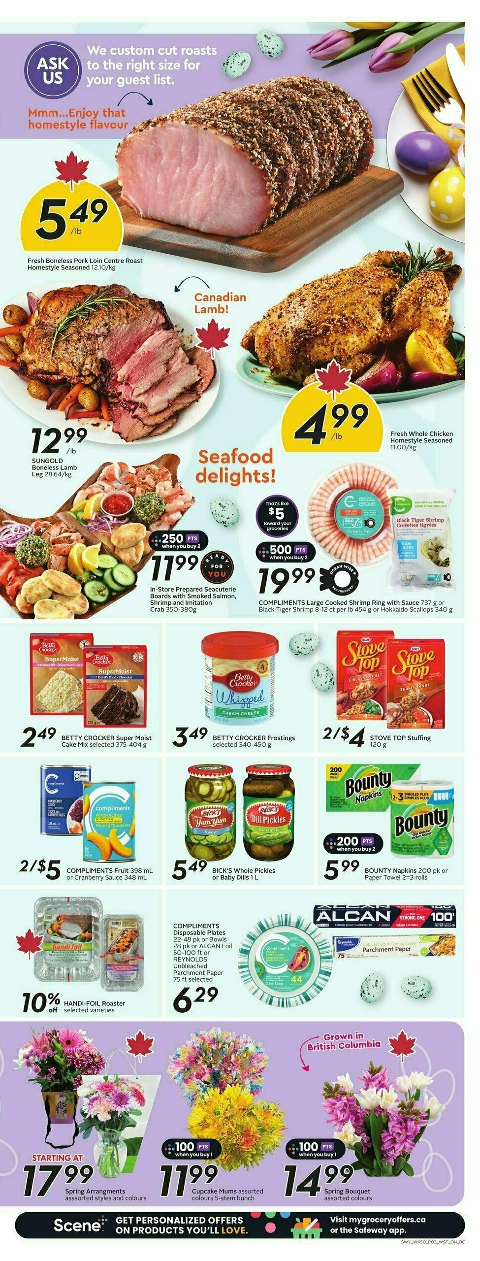 Safeway Flyer from April 10