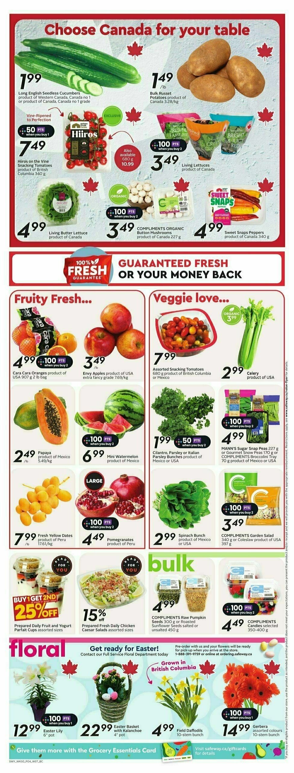 Safeway Flyer from April 10