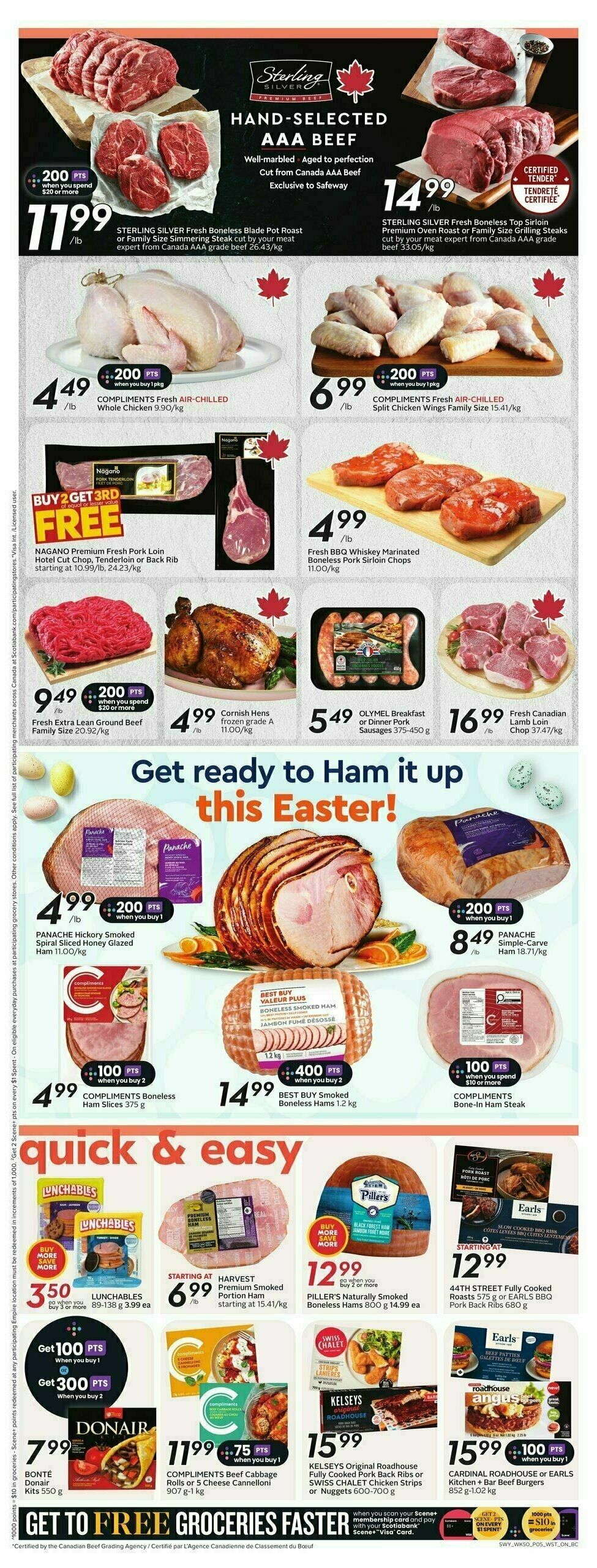 Safeway Flyer from April 10