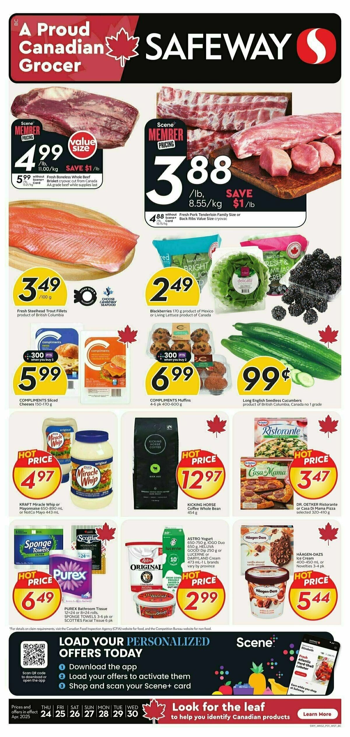 Safeway Flyer from April 24