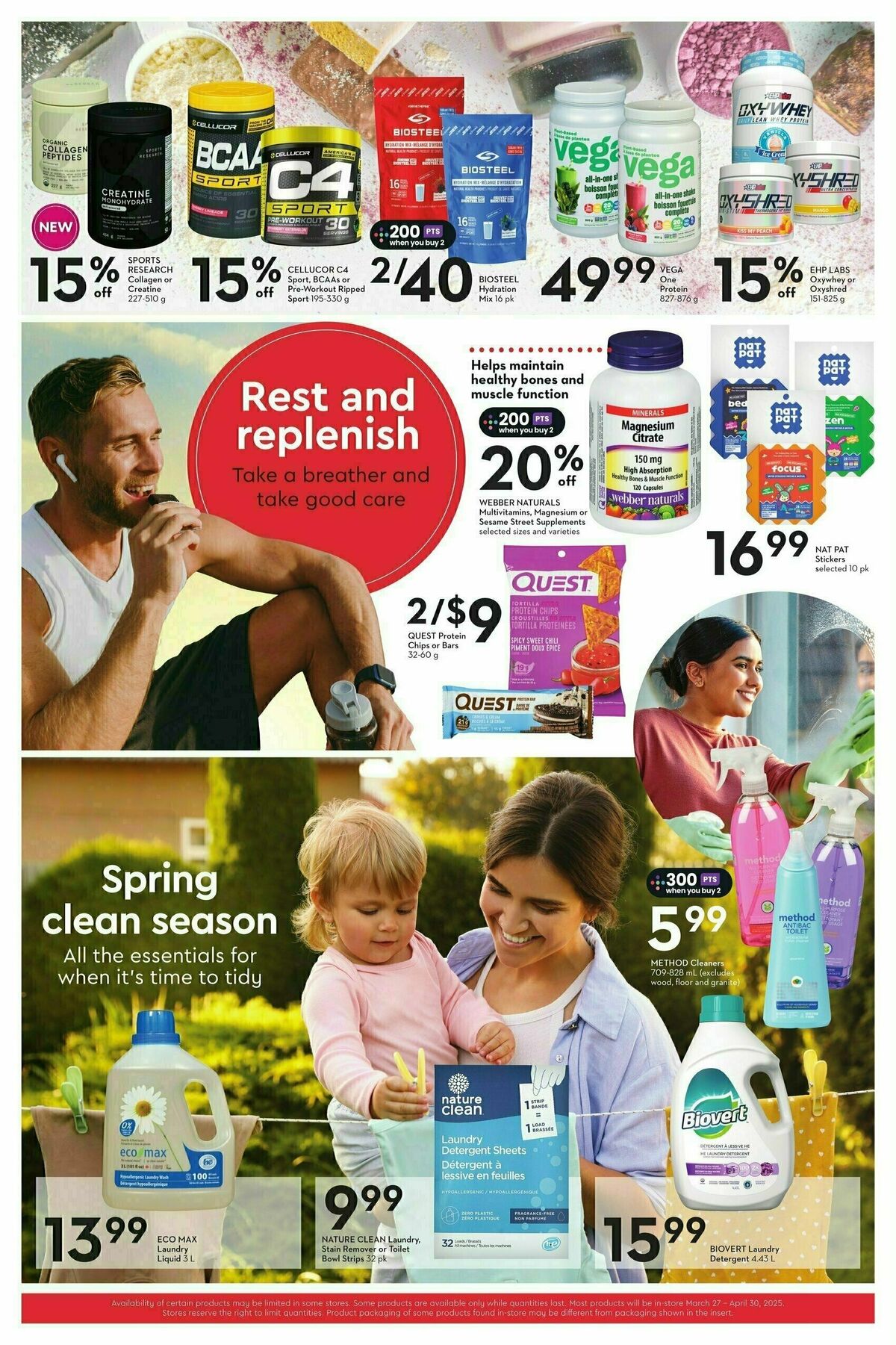 Safeway Wellness Flyer from March 27