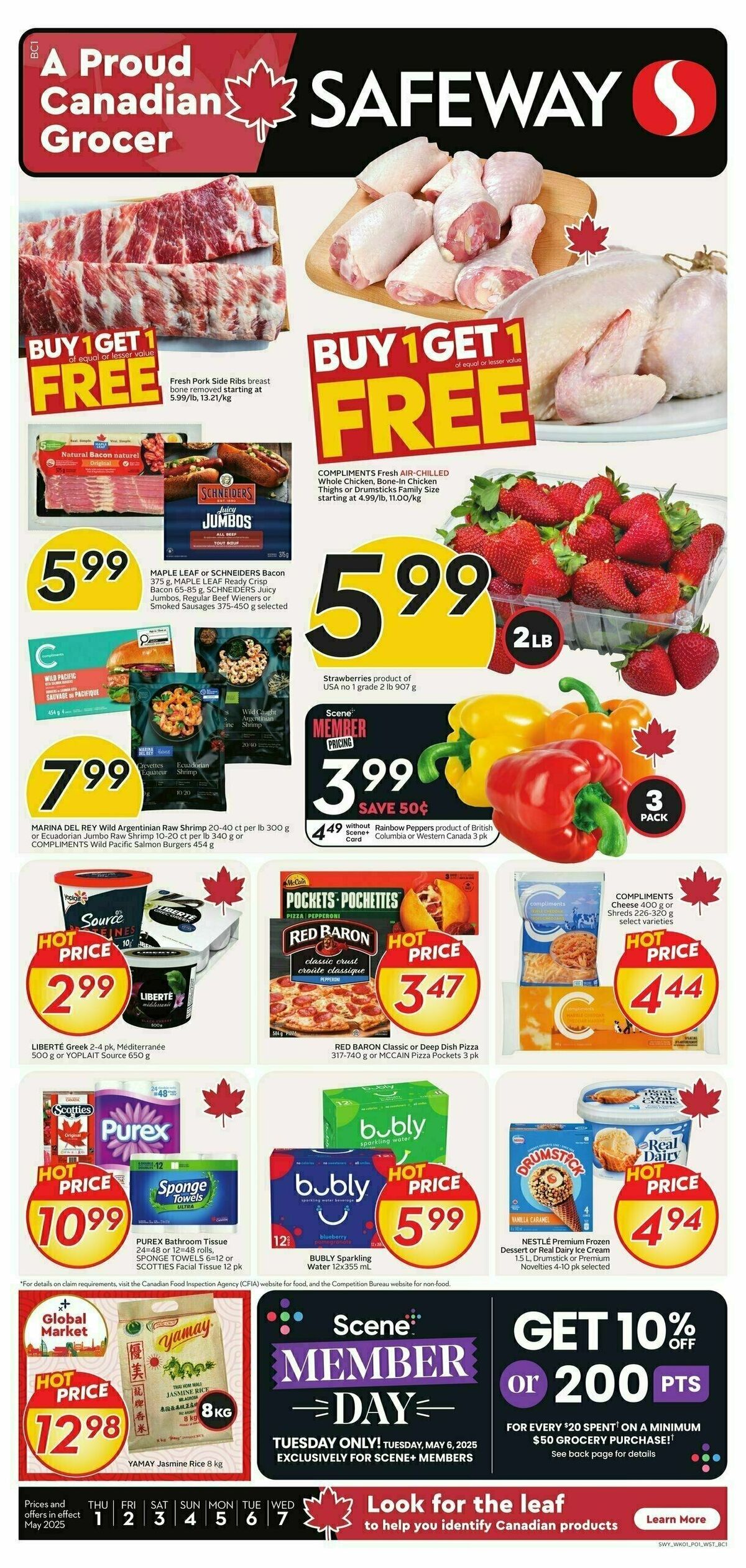 Safeway Flyer from May 1