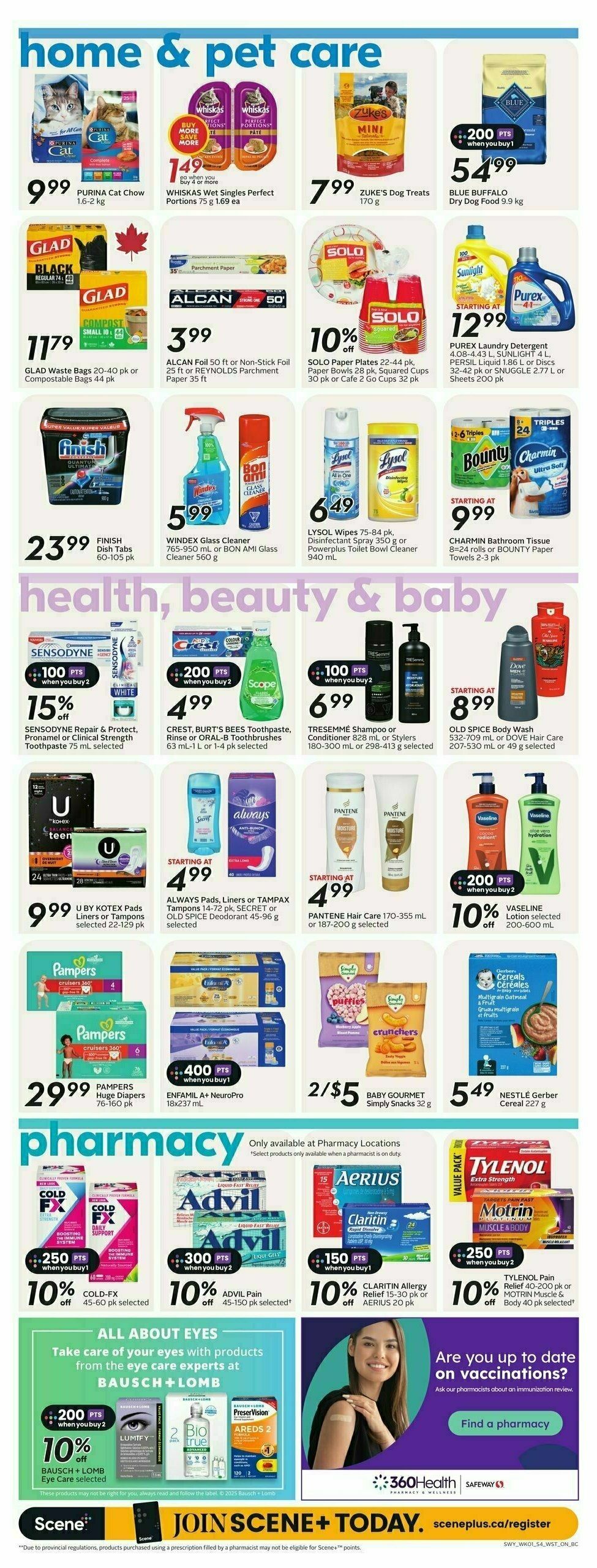 Safeway Flyer from May 1