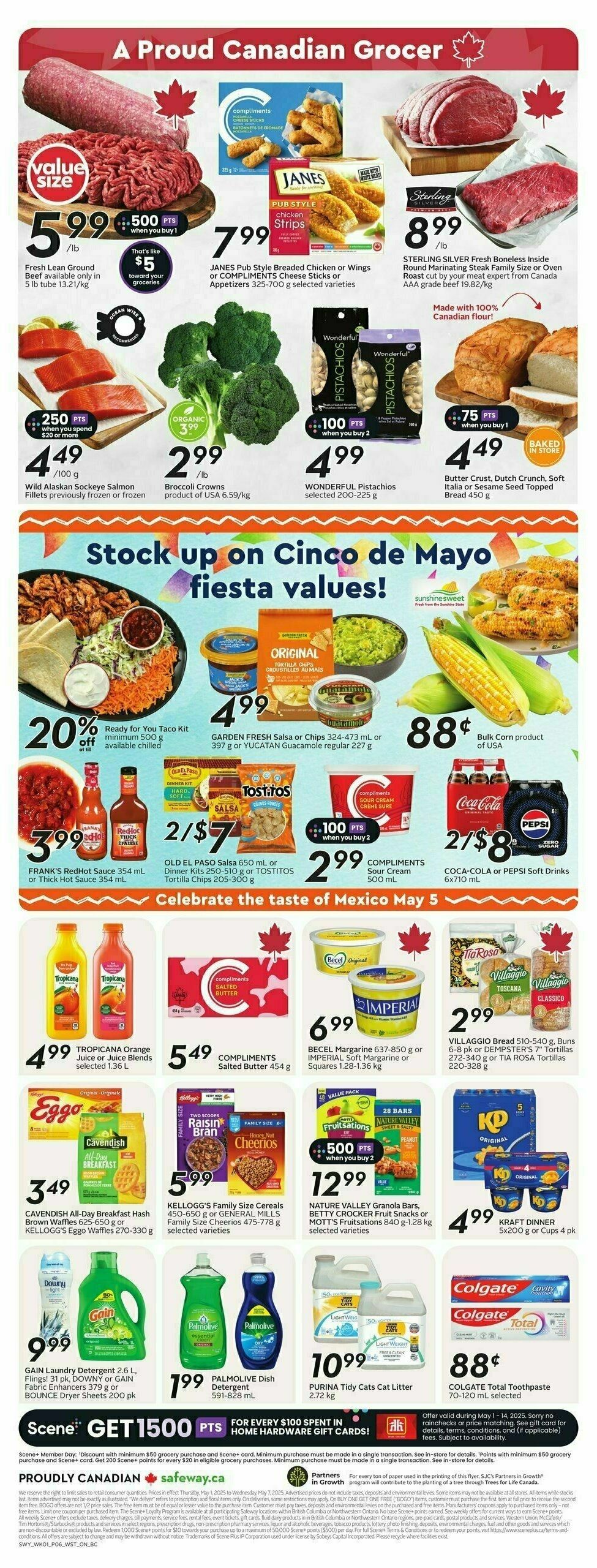 Safeway Flyer from May 1
