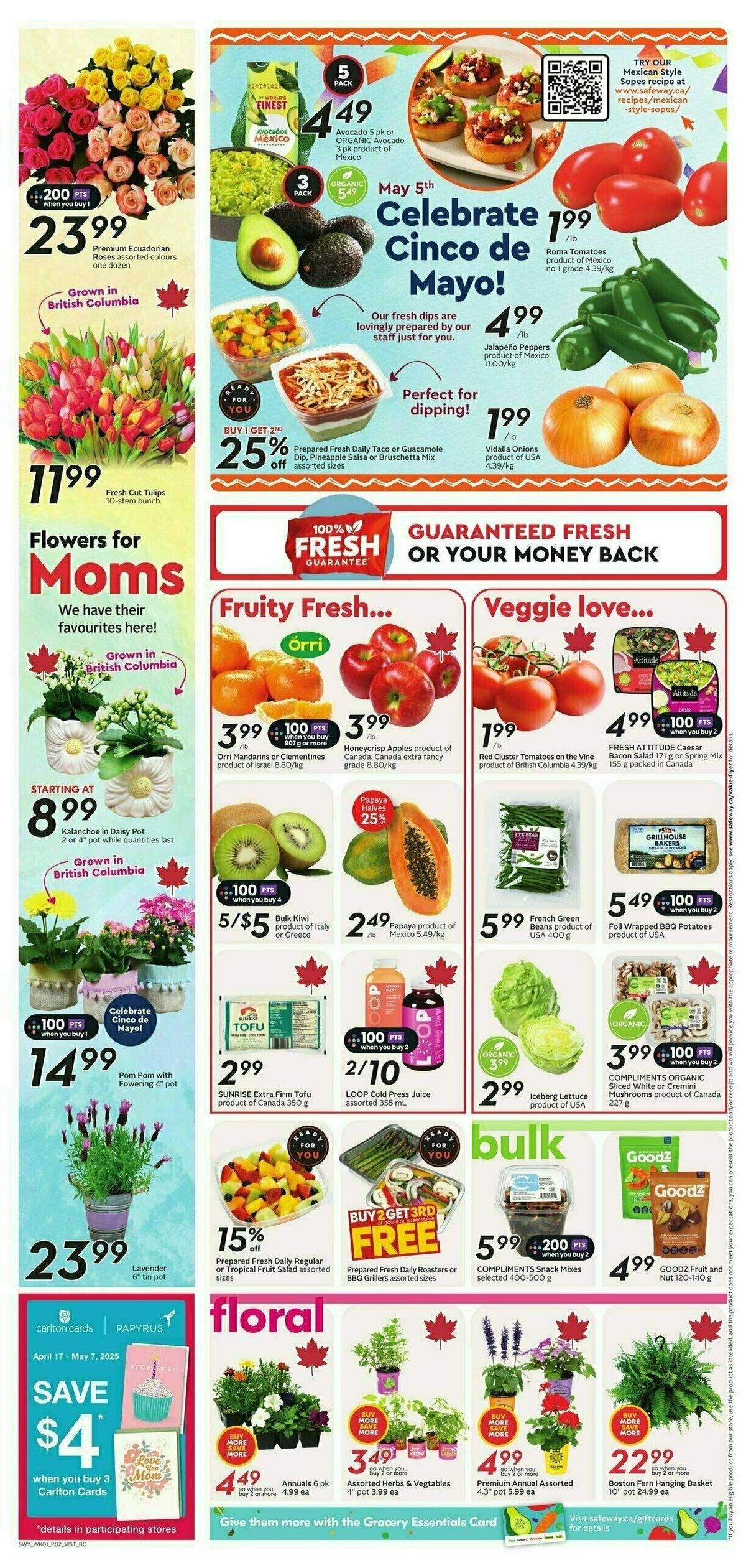 Safeway Flyer from May 1
