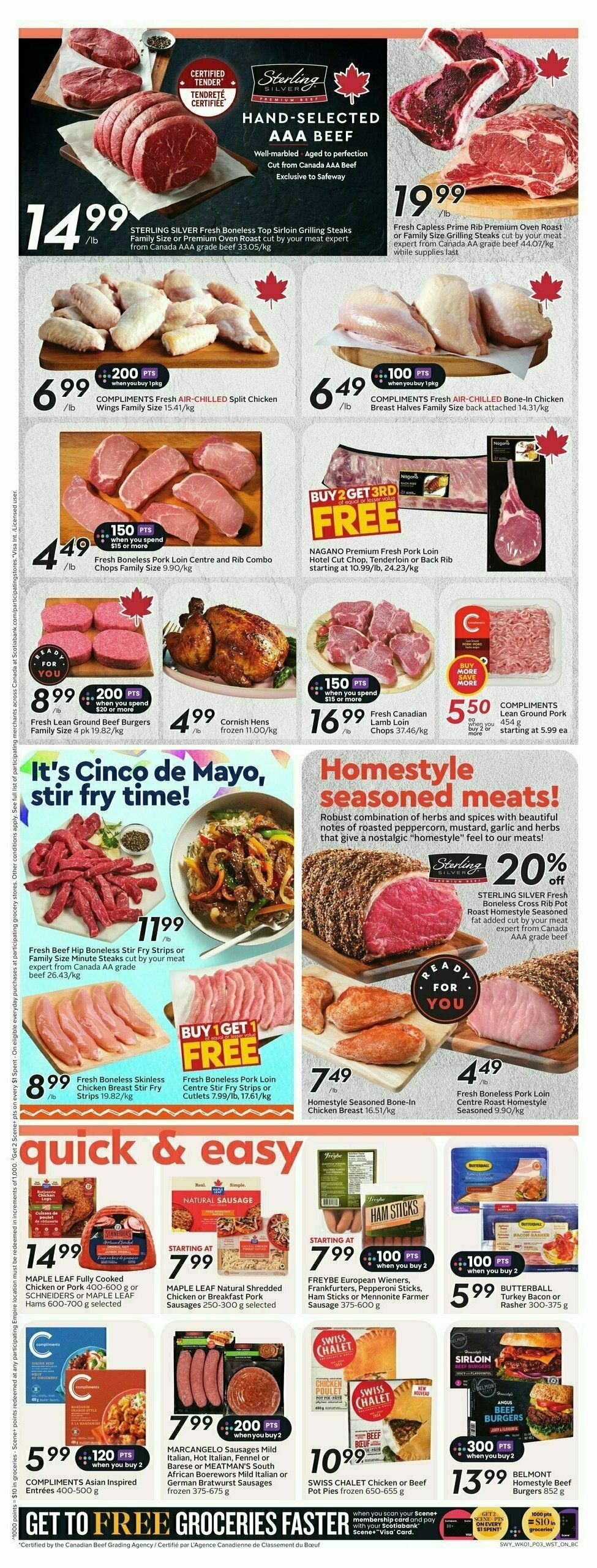Safeway Flyer from May 1