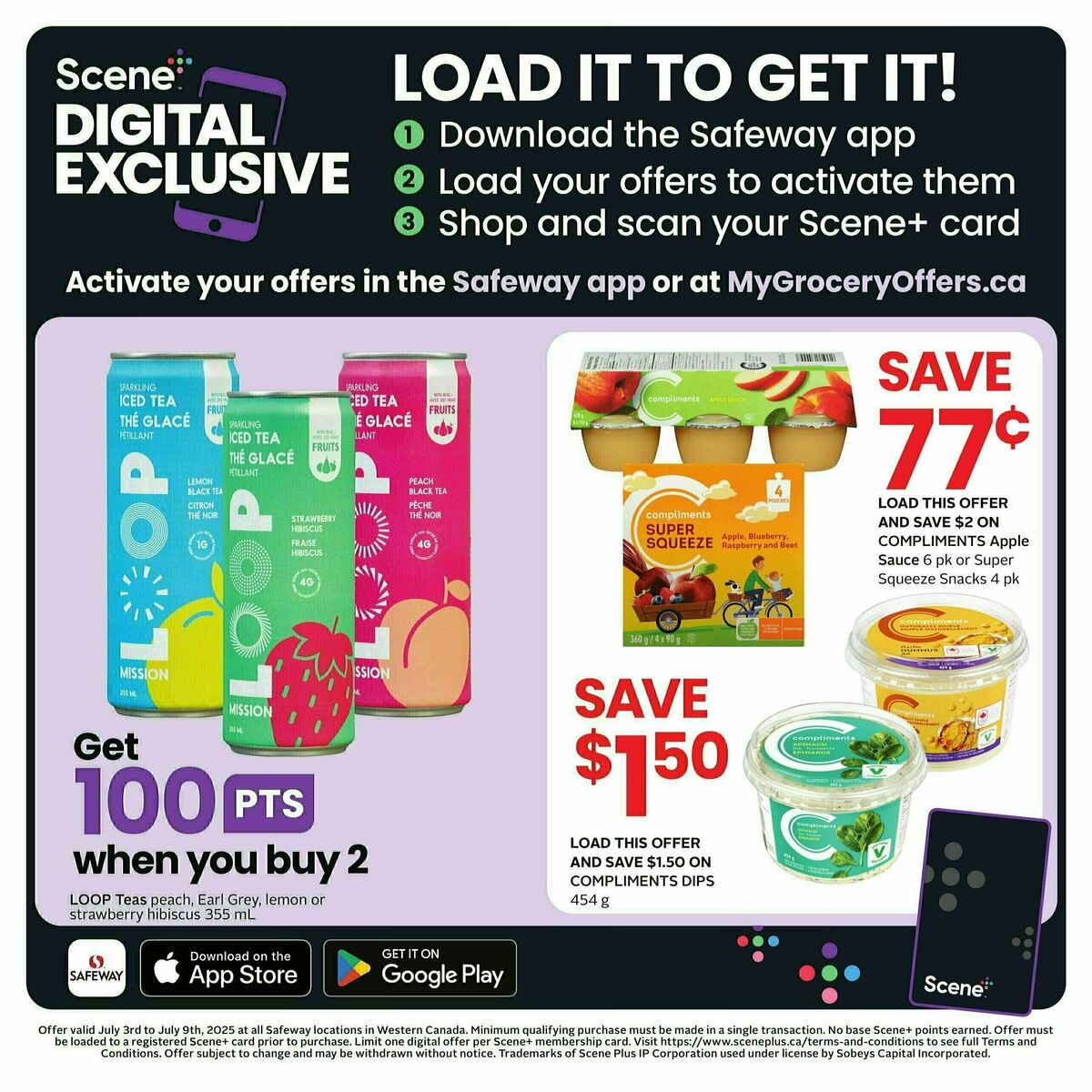 Safeway Flyer from July 3