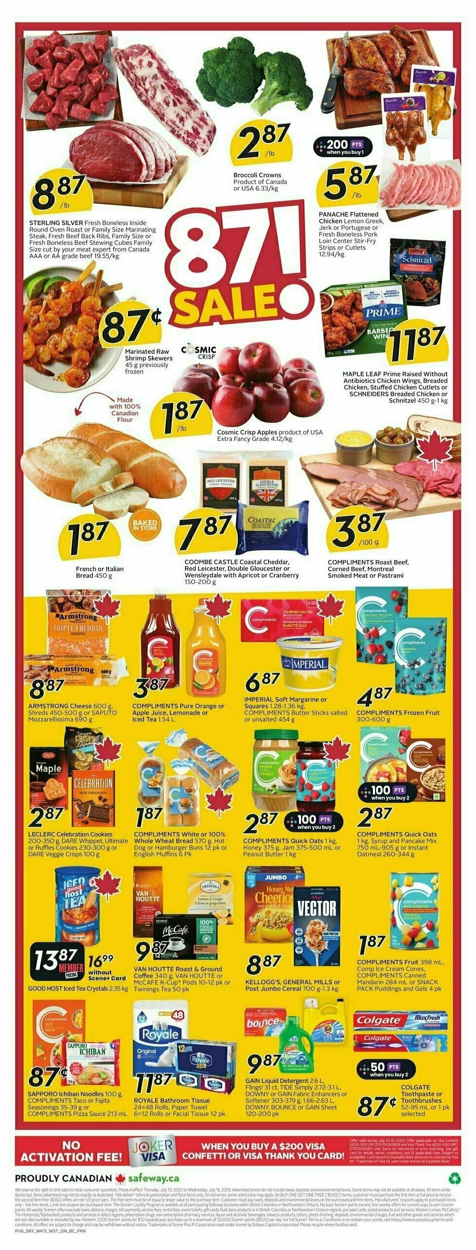Safeway Flyer from July 10
