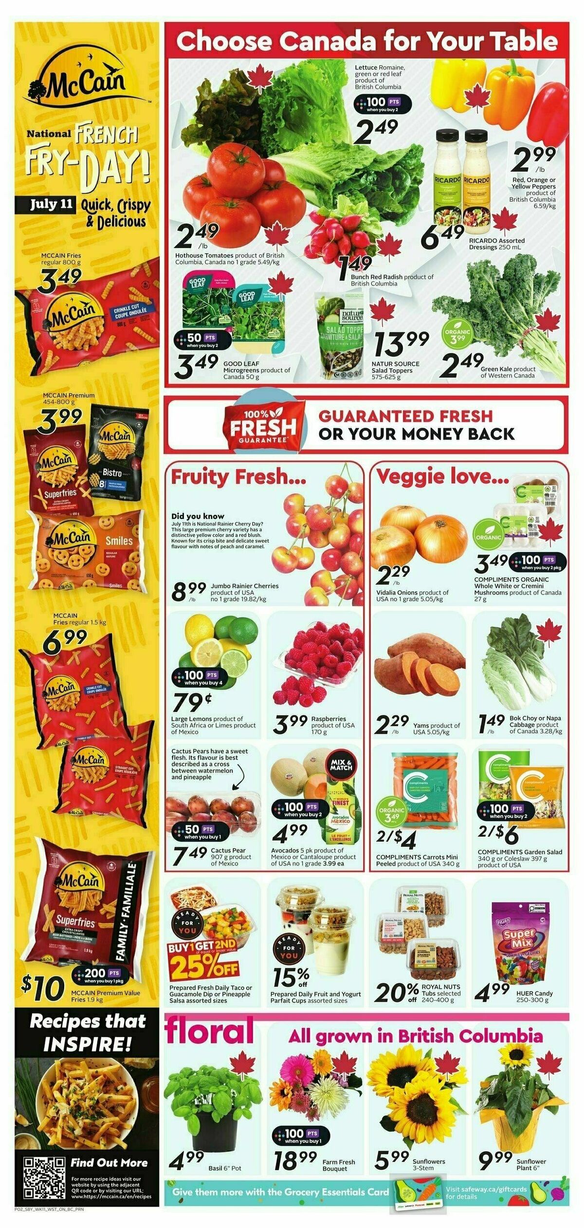 Safeway Flyer from July 10
