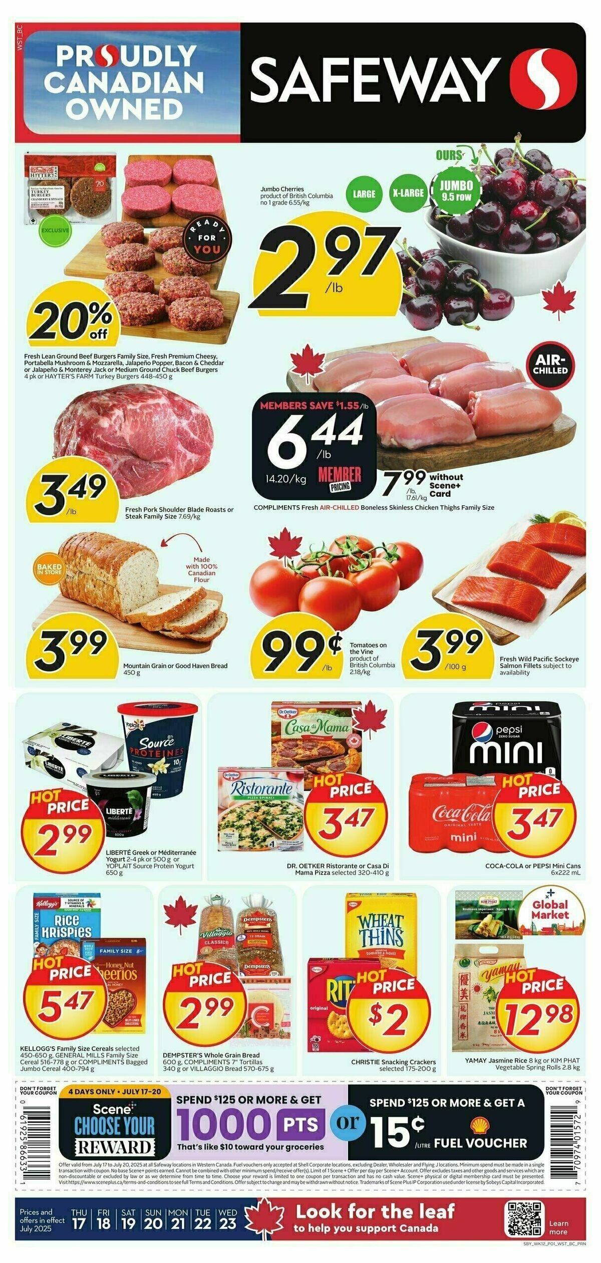 Safeway Flyer from July 17