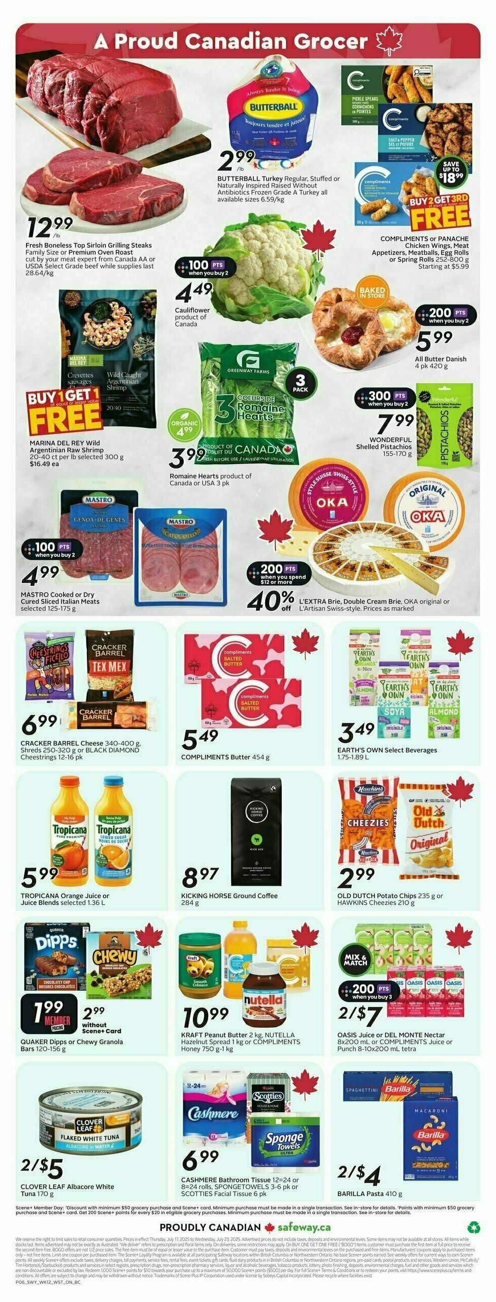 Safeway Flyer from July 17