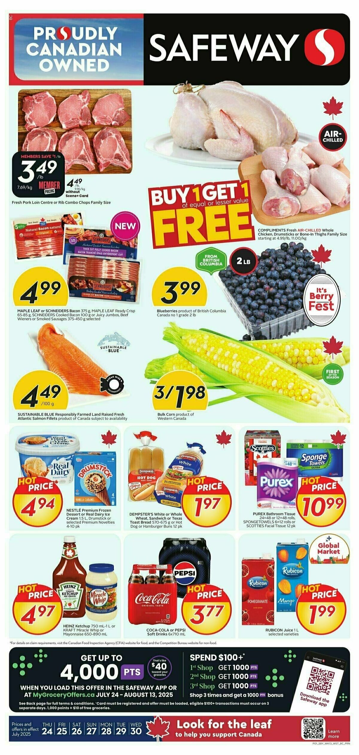Safeway Flyer from July 24