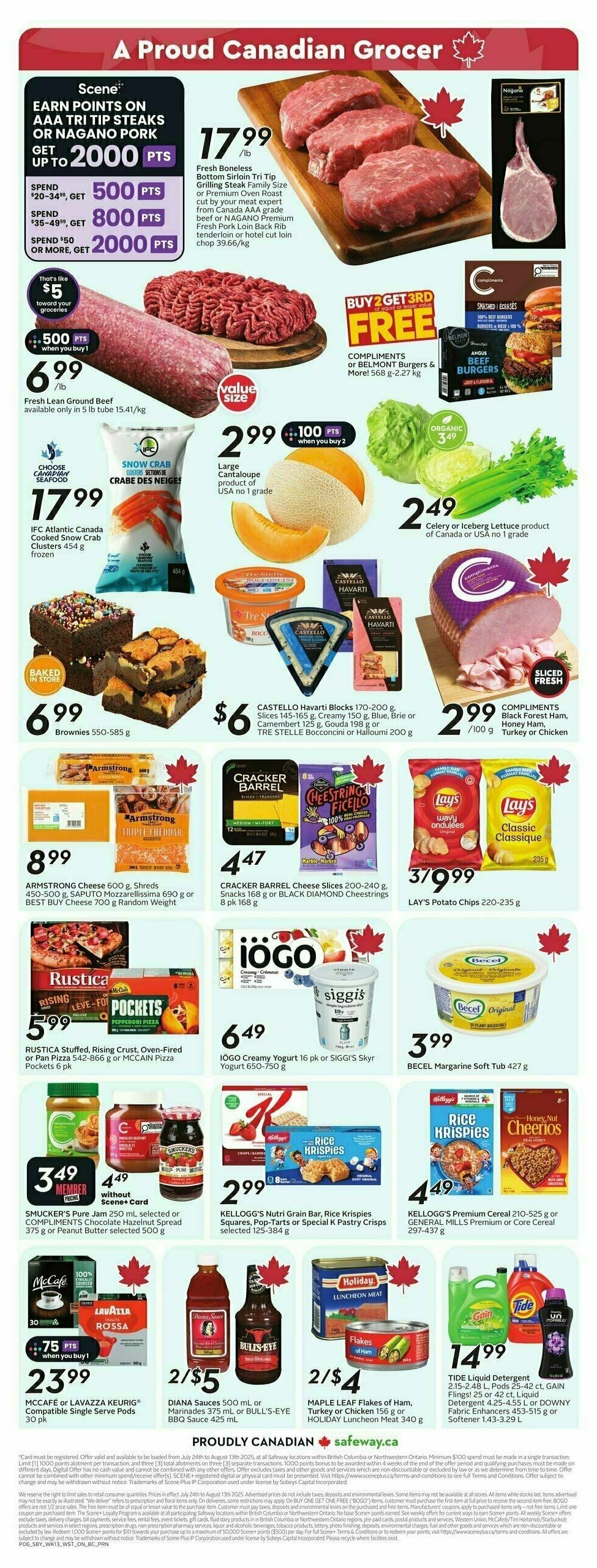 Safeway Flyer from July 24