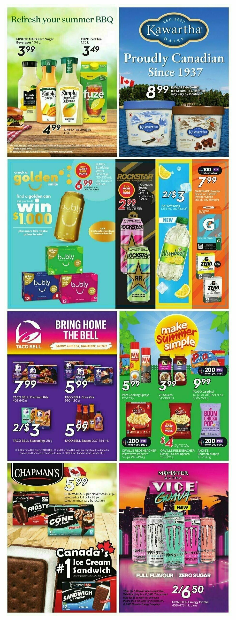 Safeway Flyer from July 24
