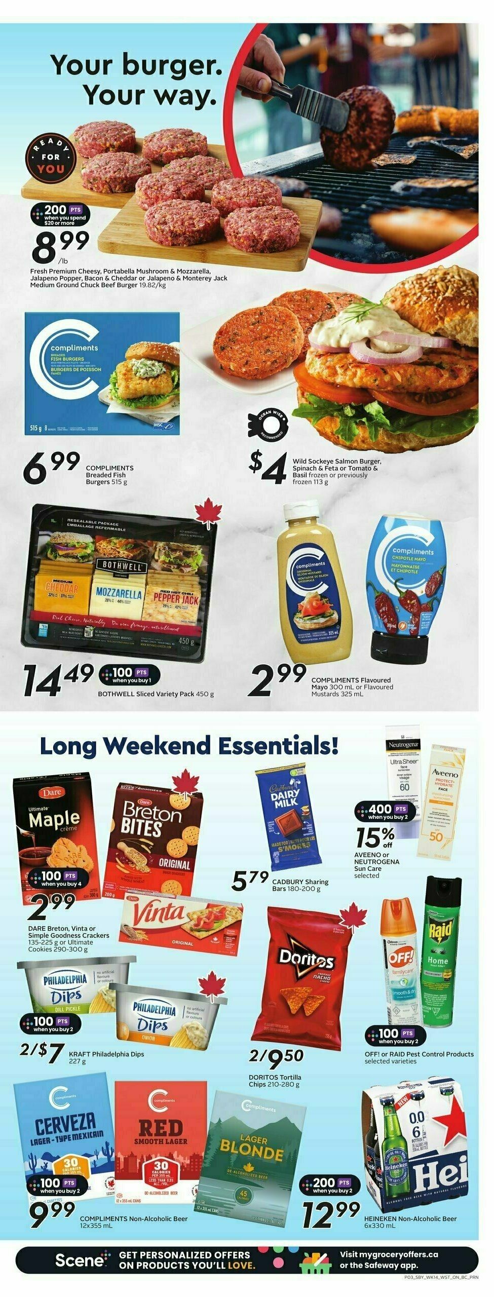 Safeway Flyer from July 31