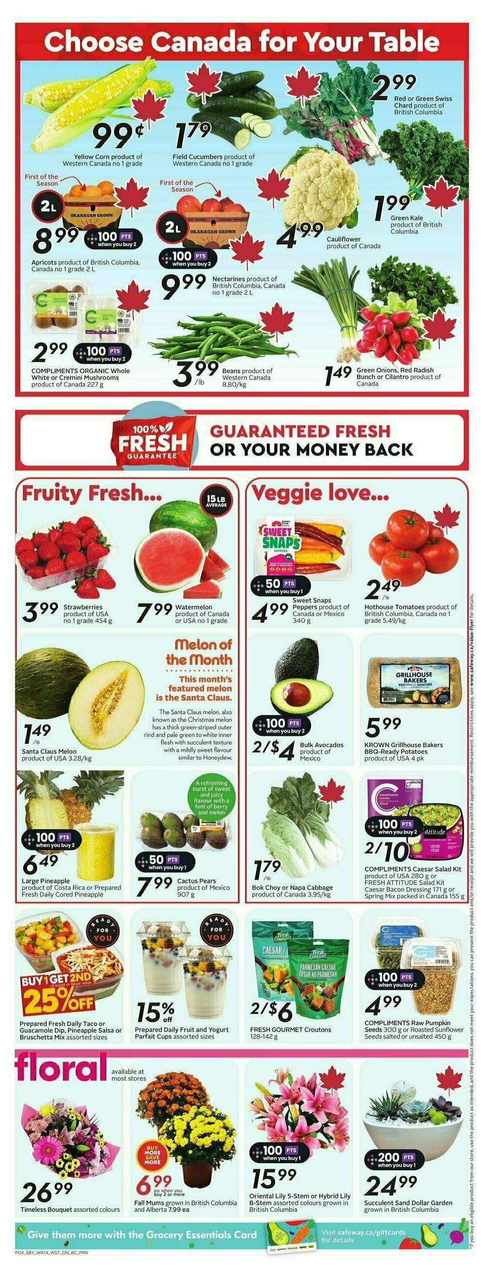 Safeway Flyer from July 31