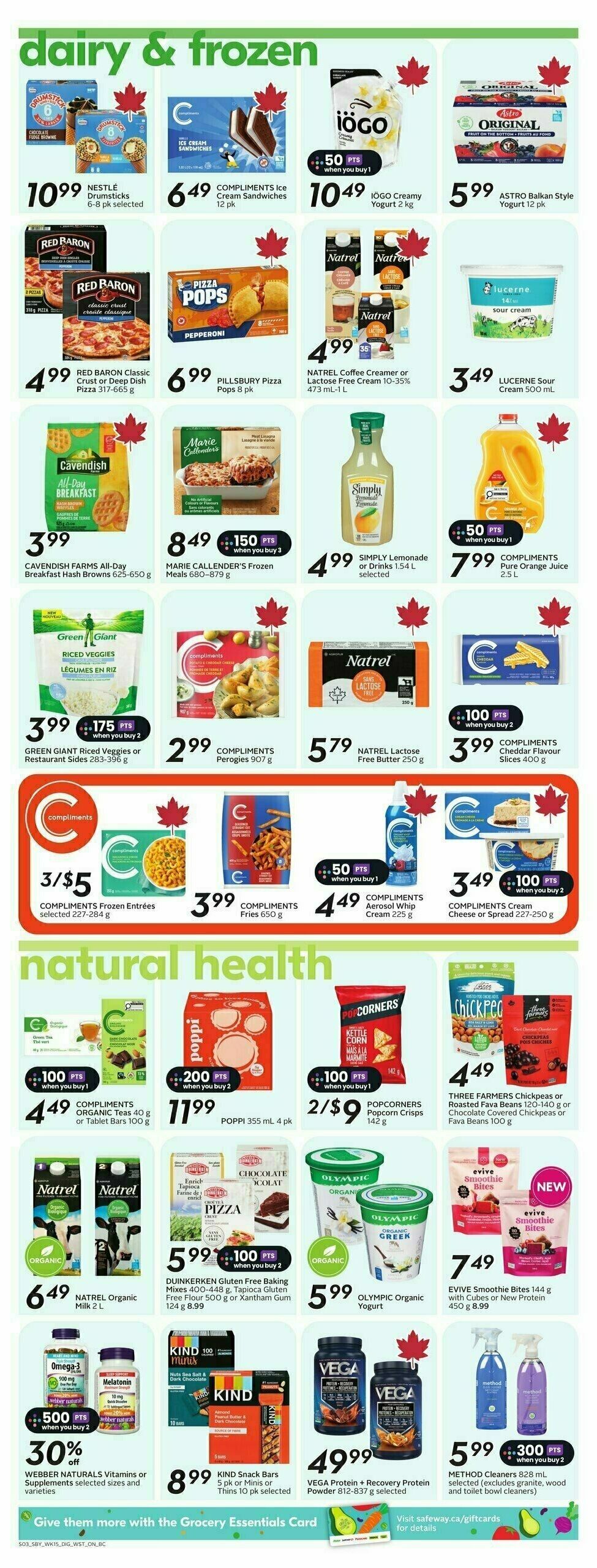 Safeway Flyer from August 7