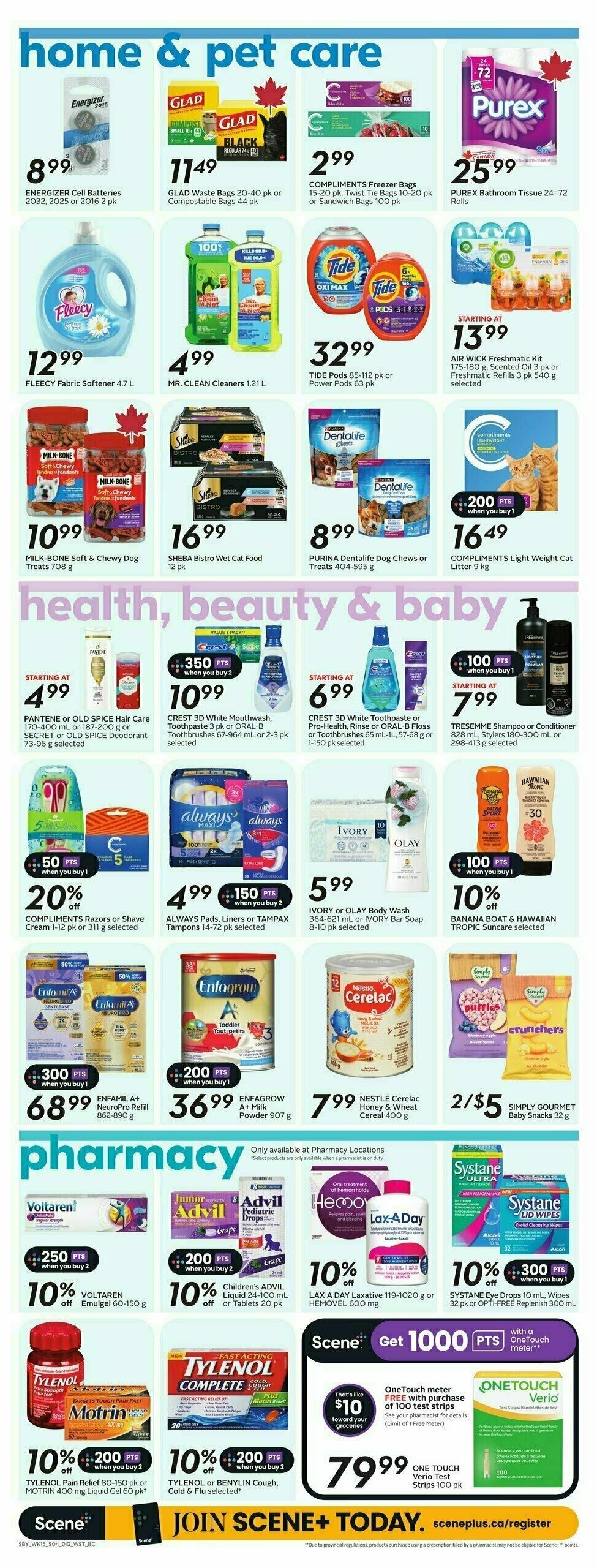 Safeway Flyer from August 7