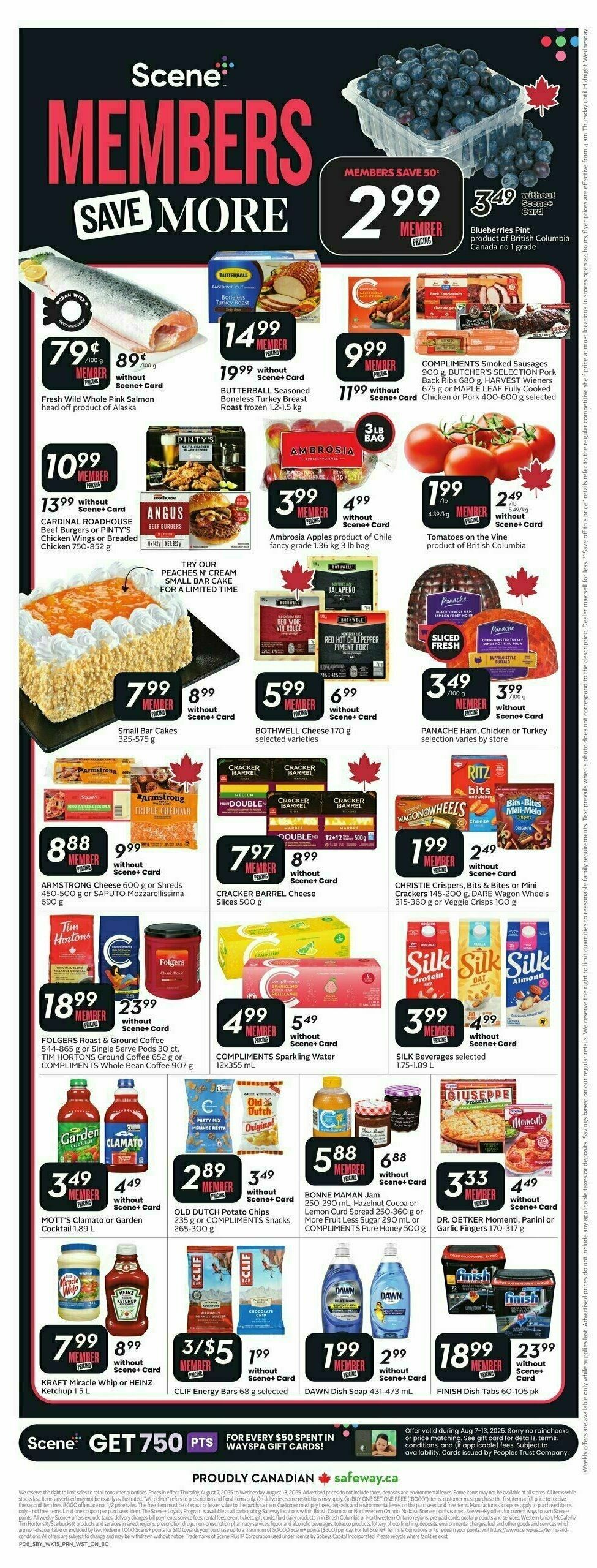 Safeway Flyer from August 7