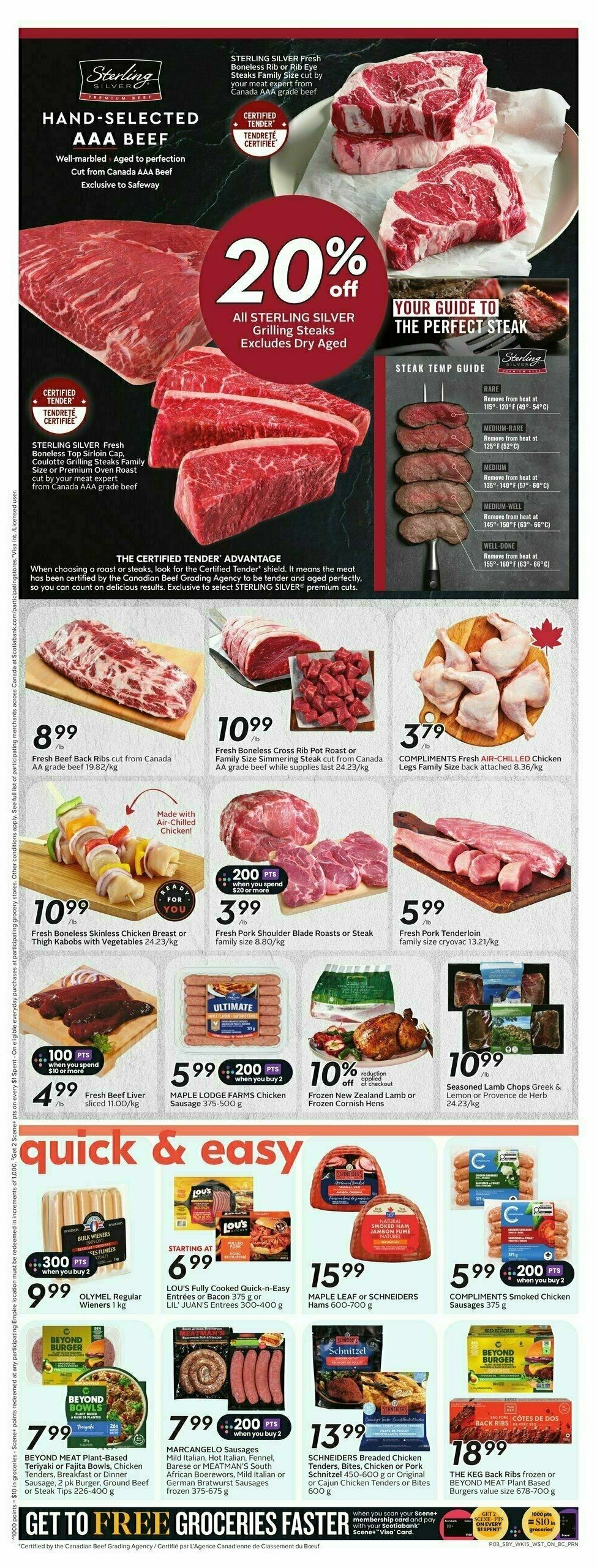 Safeway Flyer from August 7