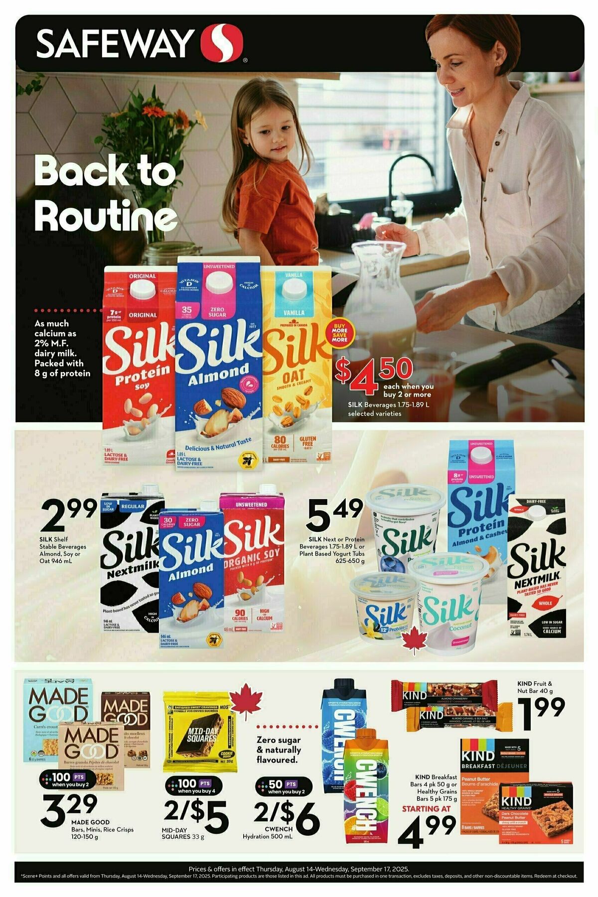 Safeway Wellness Flyer from August 14