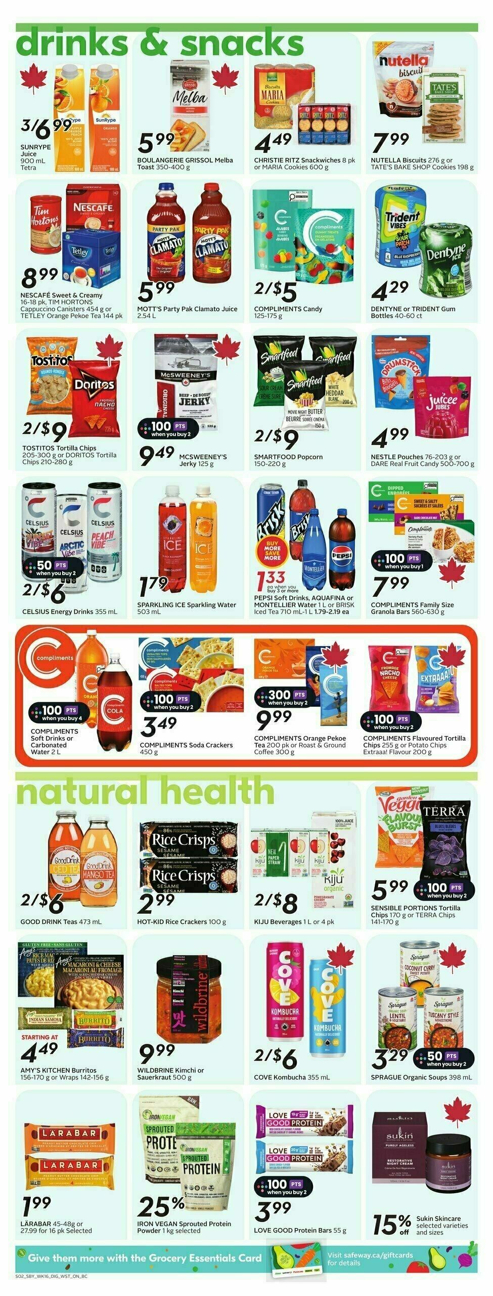 Safeway Flyer from August 14