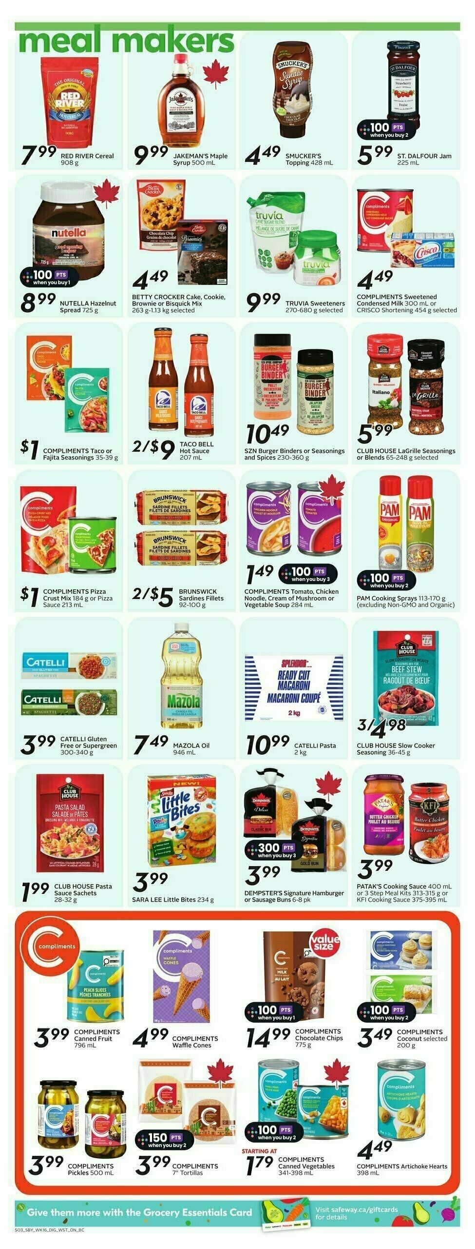 Safeway Flyer from August 14