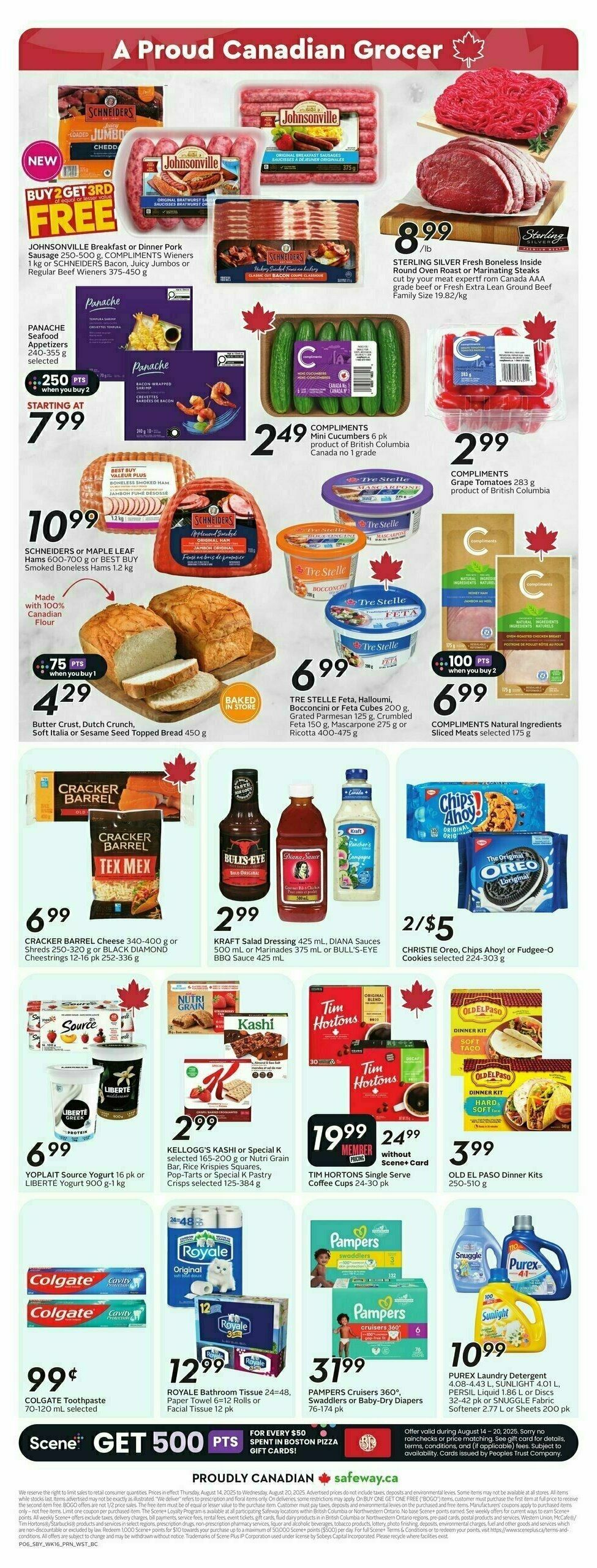 Safeway Flyer from August 14