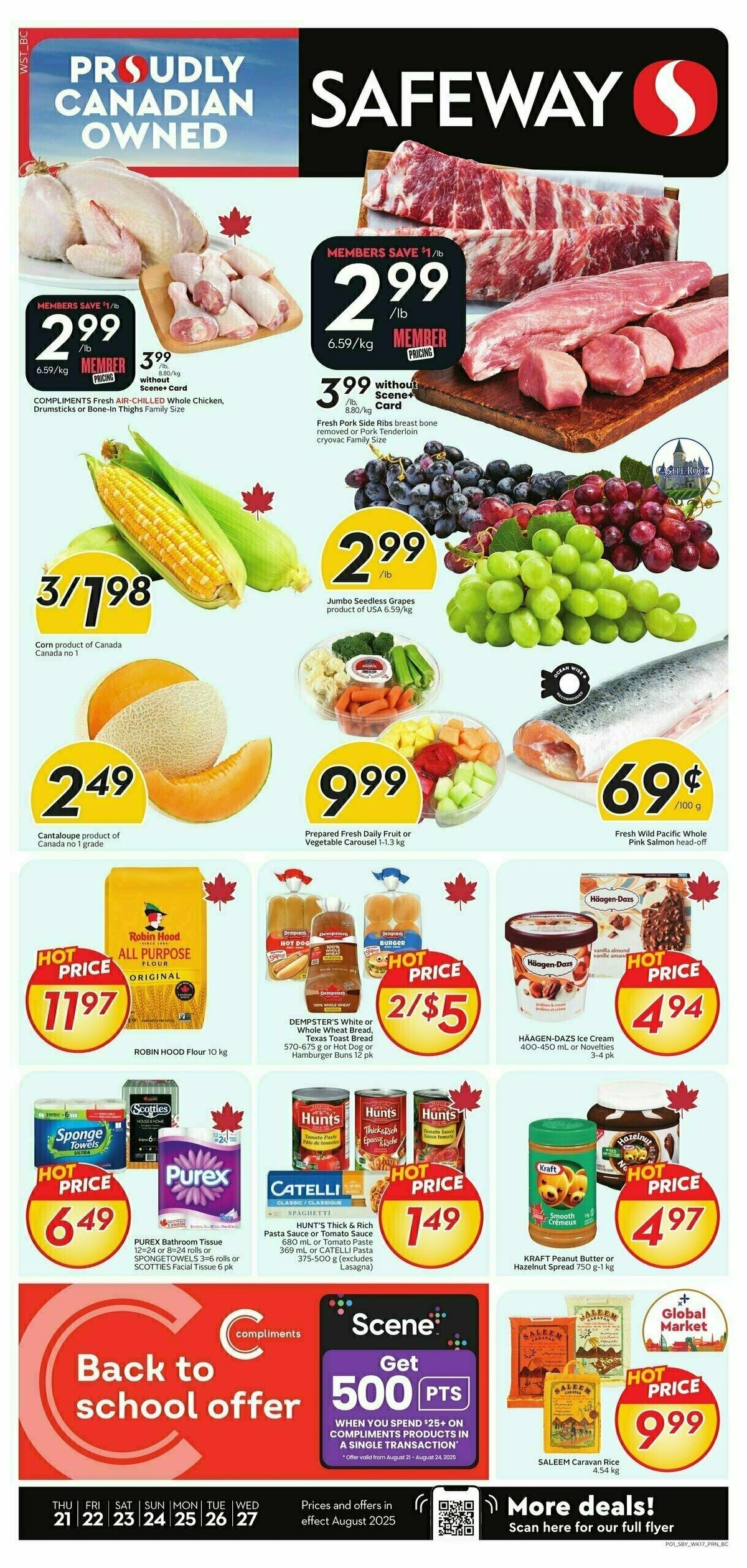 Safeway Flyer from August 21
