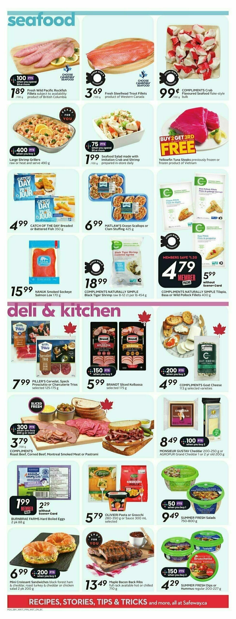 Safeway Flyer from August 21