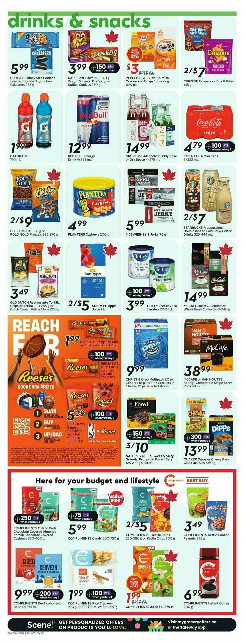 Safeway Flyer from August 21