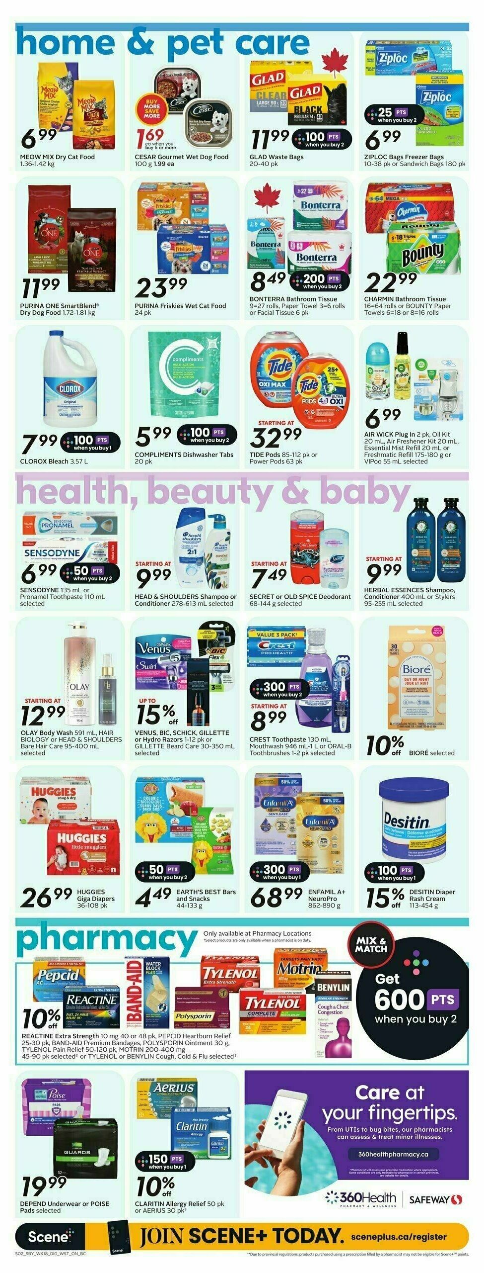 Safeway Flyer from August 28