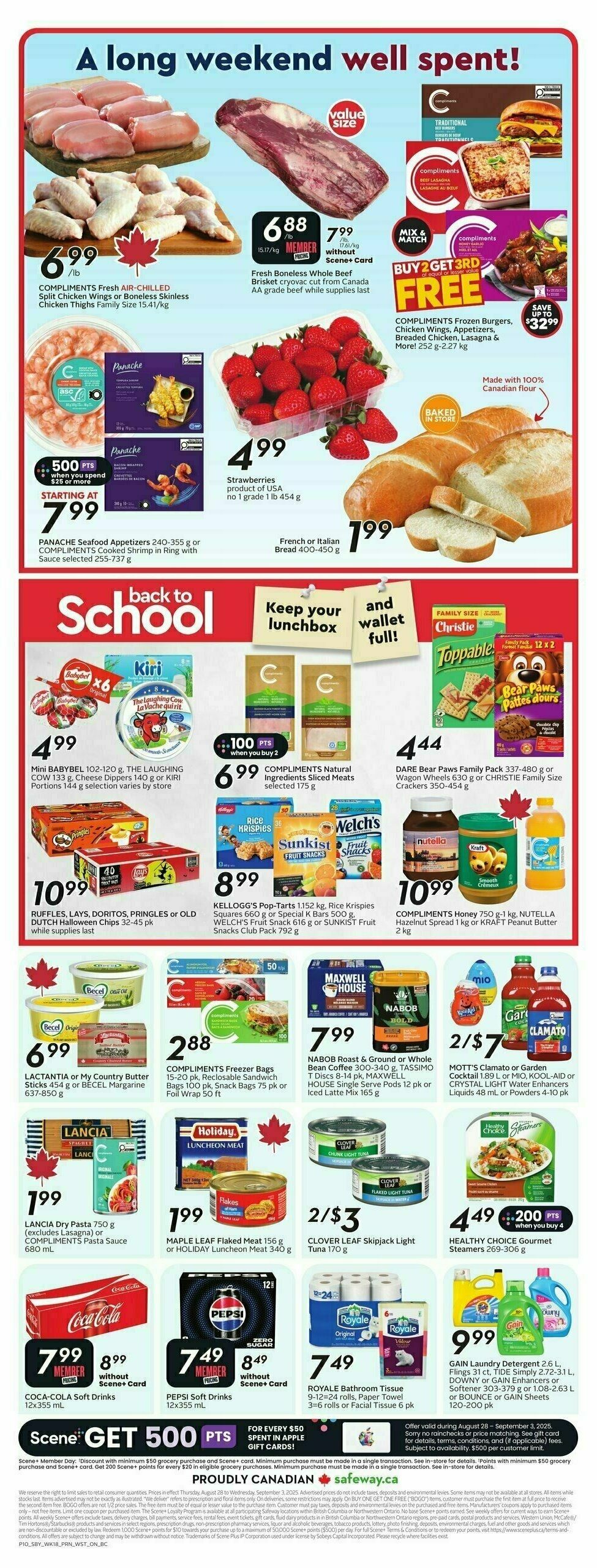 Safeway Flyer from August 28