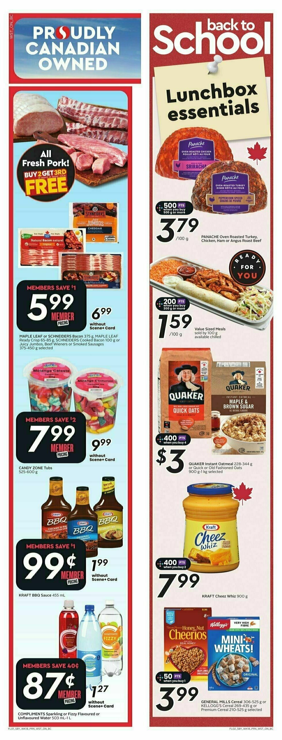 Safeway Flyer from August 28