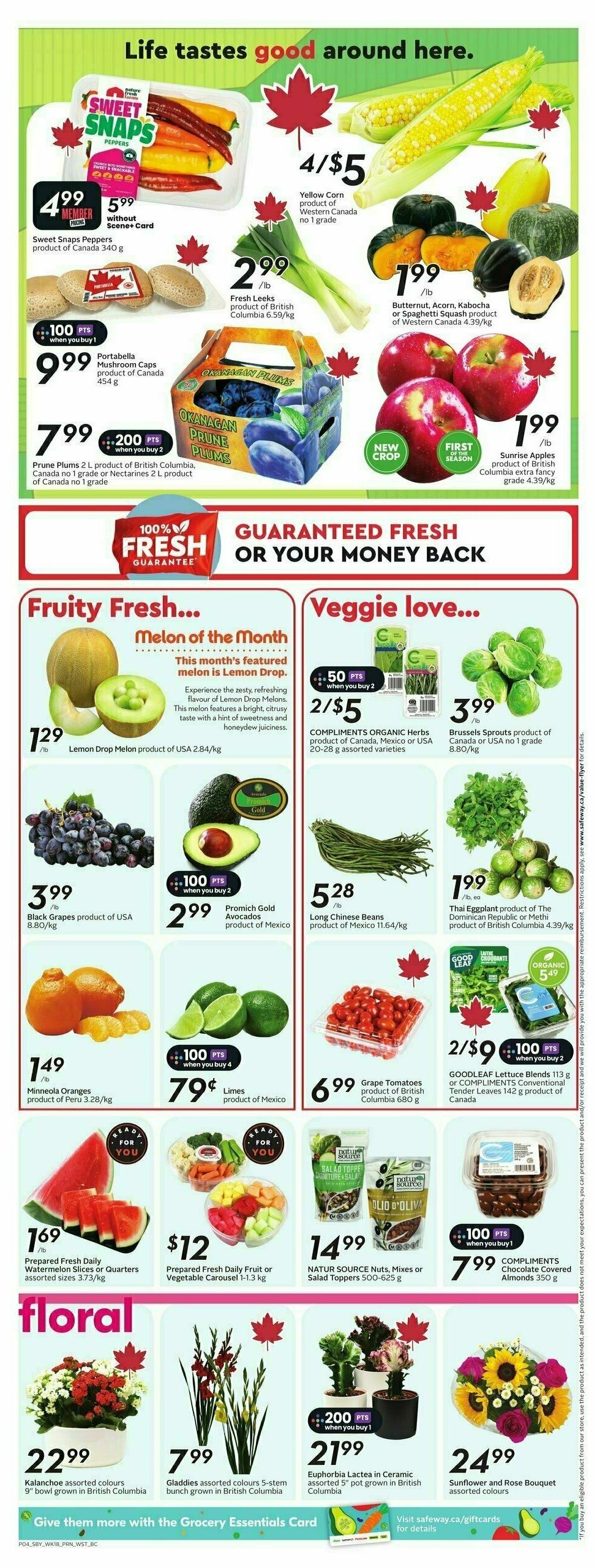 Safeway Flyer from August 28