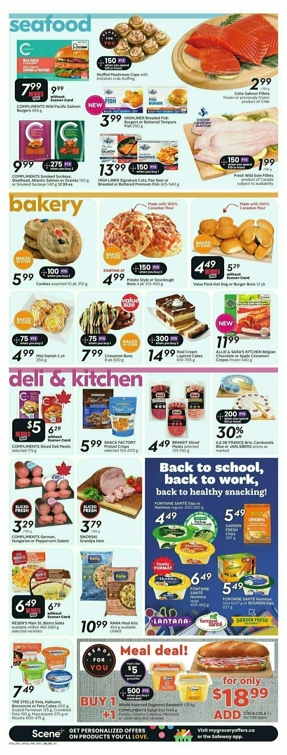 Safeway Flyer from August 28