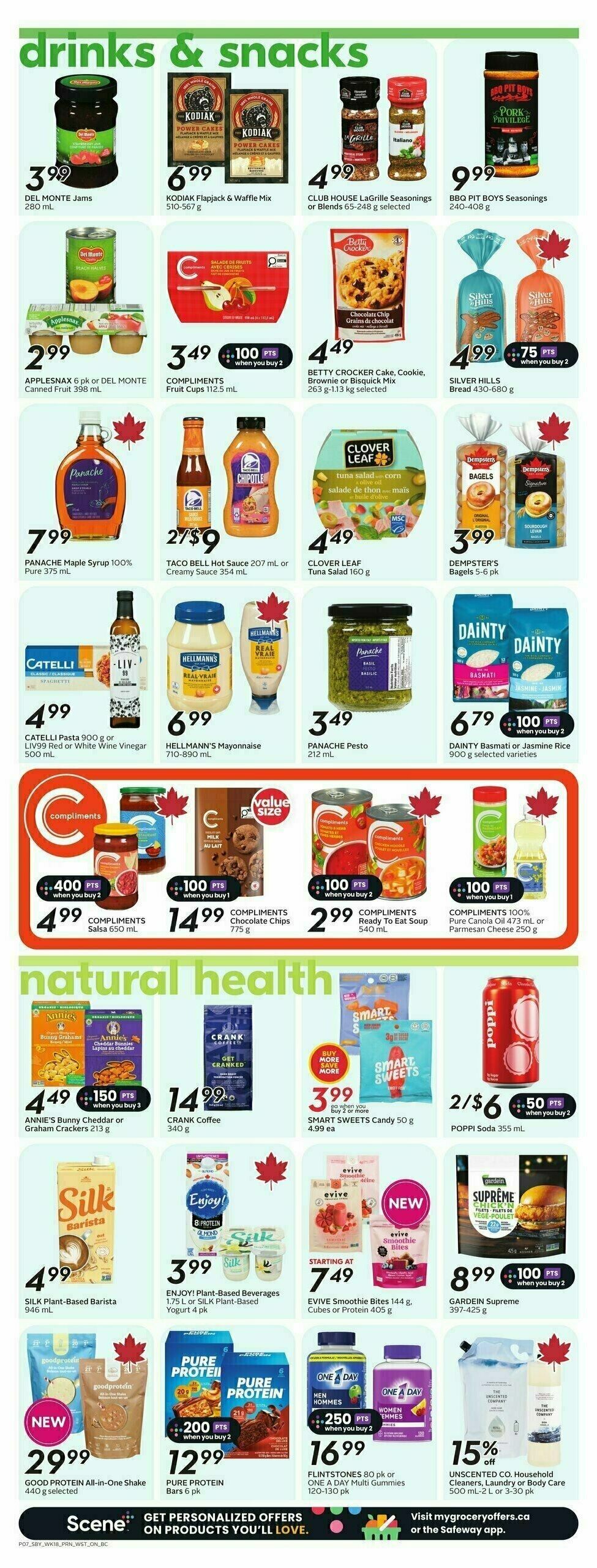 Safeway Flyer from August 28