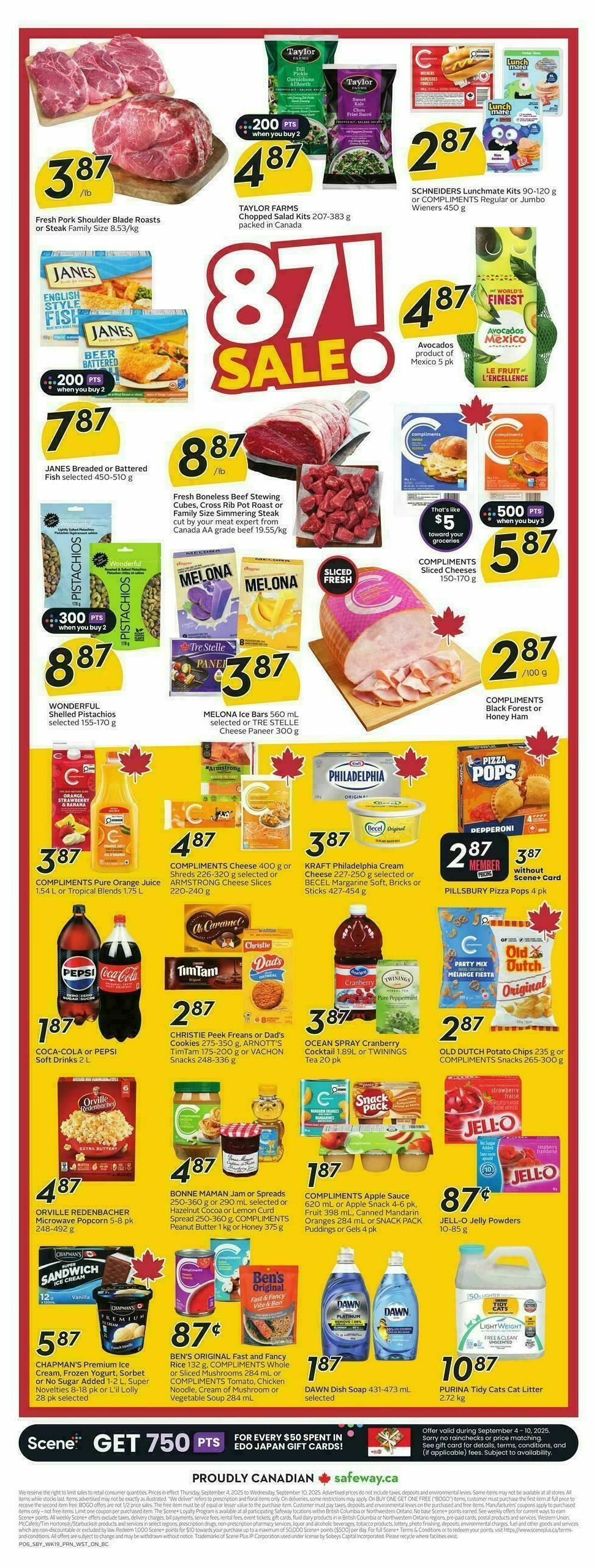 Safeway Flyer from September 4