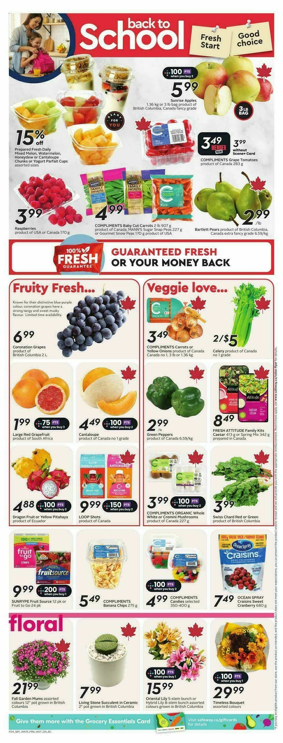 Safeway Flyer from September 4