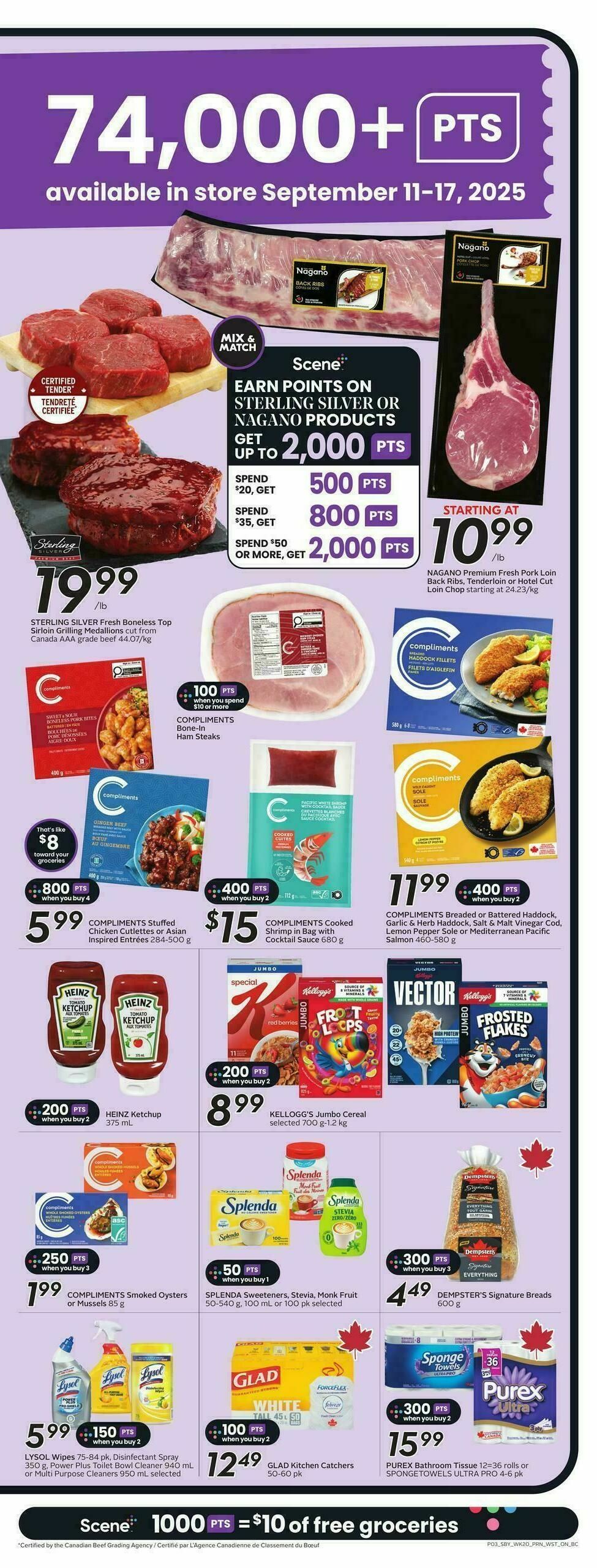 Safeway Flyer from September 11